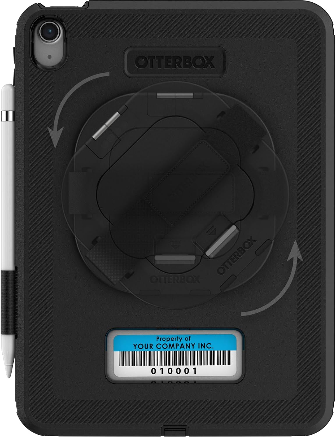 OtterBox DEFENDER BUSINESS SERIES Case w/ Kickstand for iPad 10th gen/A16 - Black (Renewed)