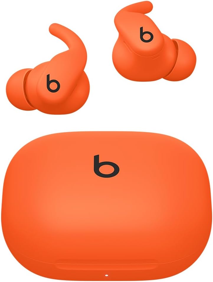 Beats Powerbeats Fit Wireless Noise Cancelling Wingtips Earbuds - Spark Orange (Refurbished)