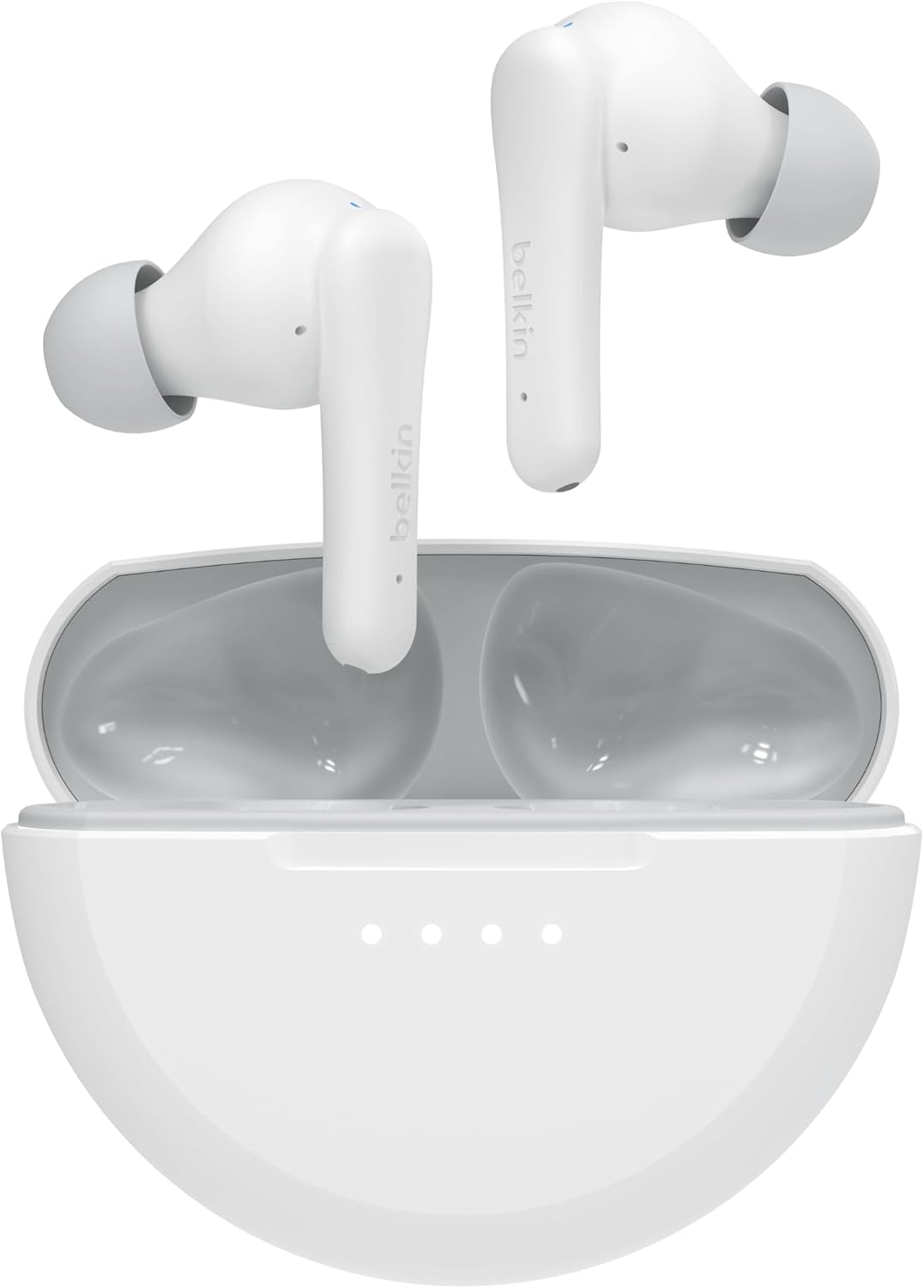 Belkin SoundForm Nano 2 Wireless Earbuds For Kids - White (Renewed)