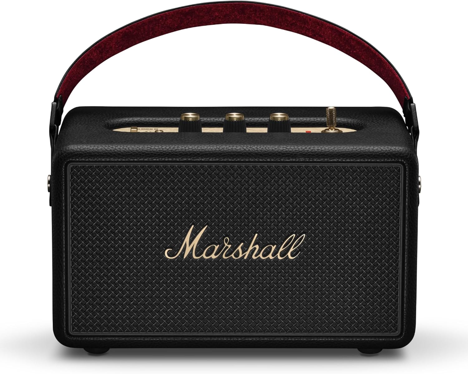 Marshall Kilburn III Portable Wireless Bluetooth Speaker - Black and Brass (Refurbished)
