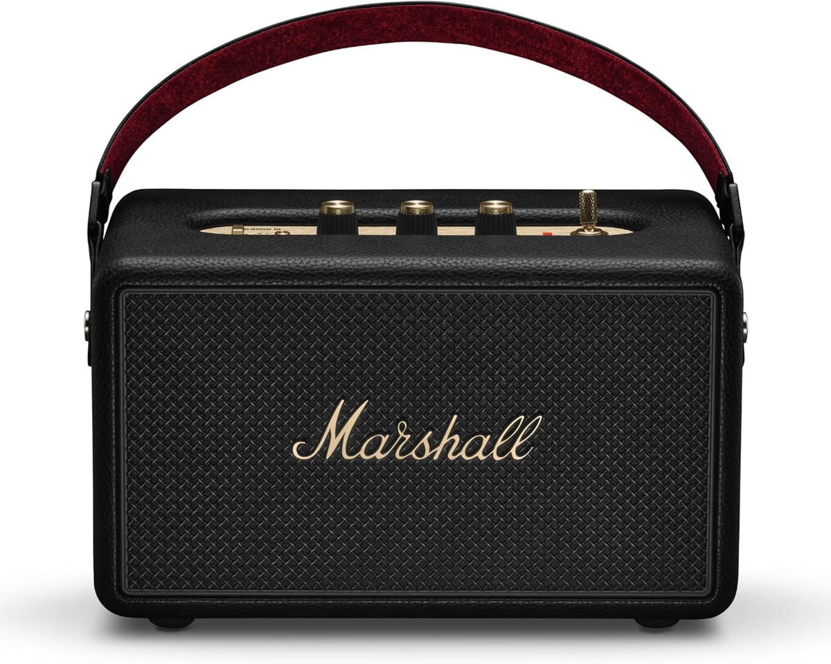 Marshall Kilburn III Portable Wireless Bluetooth Speaker - Black and Brass (Pre-Owned)