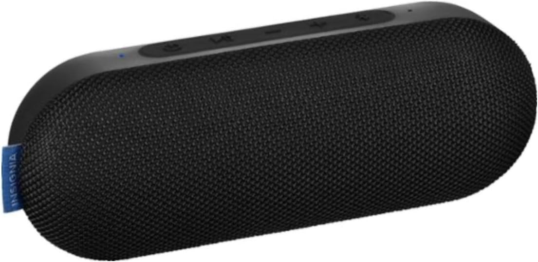 Insignia Sonic Portable Bluetooth Speaker - Black (Renewed)