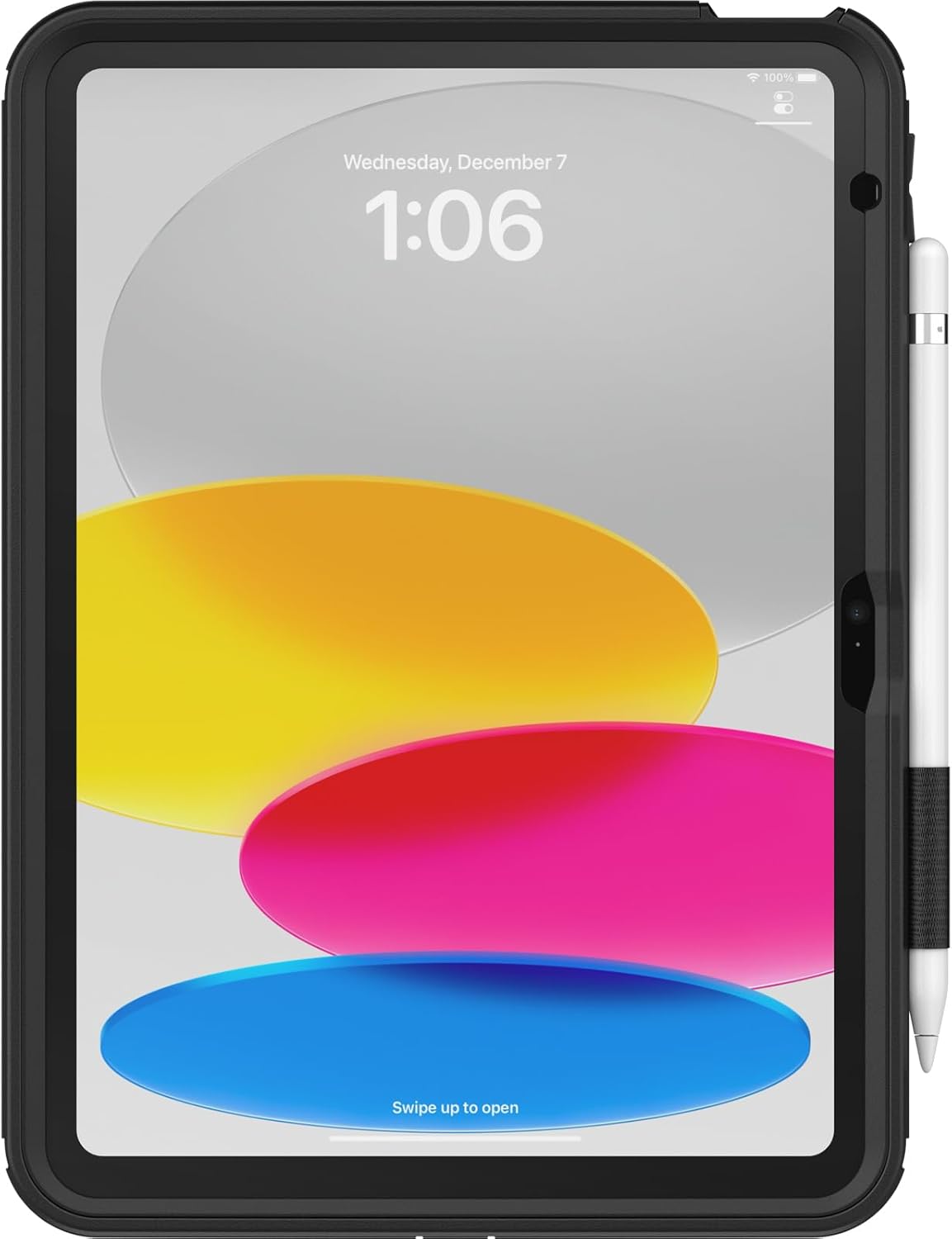 OtterBox DEFENDER SERIES Case w/kickstand/Handstrap for iPad 10th gen/A16 - Black (Renewed)