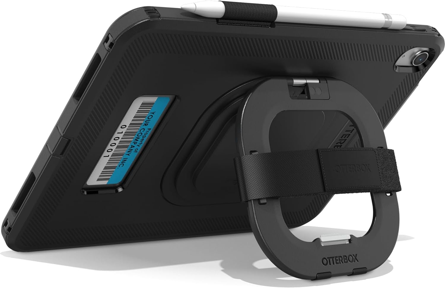 OtterBox DEFENDER SERIES Case w/kickstand/Handstrap for iPad 10th gen/A16 - Black (Renewed)