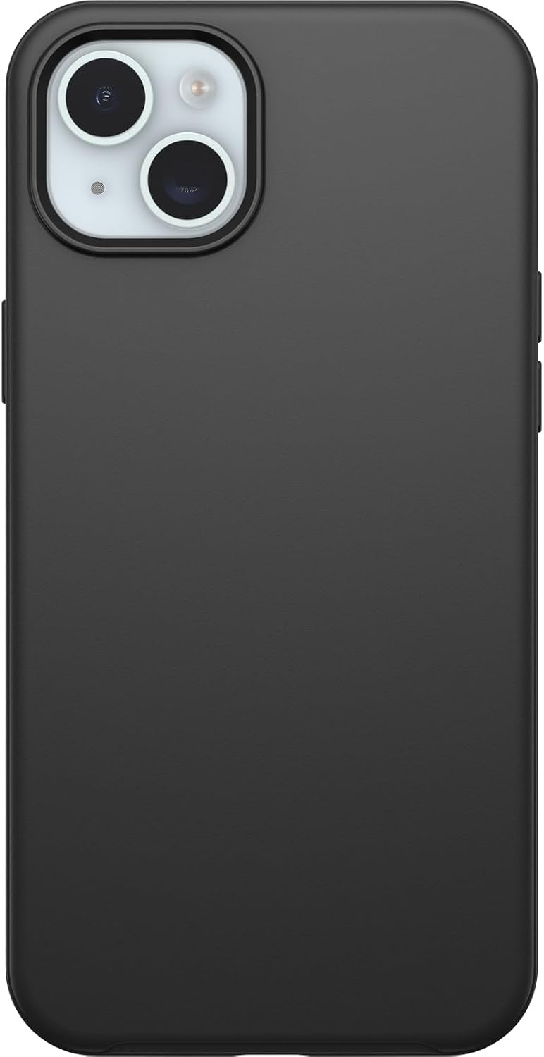 OtterBox SYMMETRY SERIES Case for iPhone 15 Plus and 14 Plus - Black (Renewed)