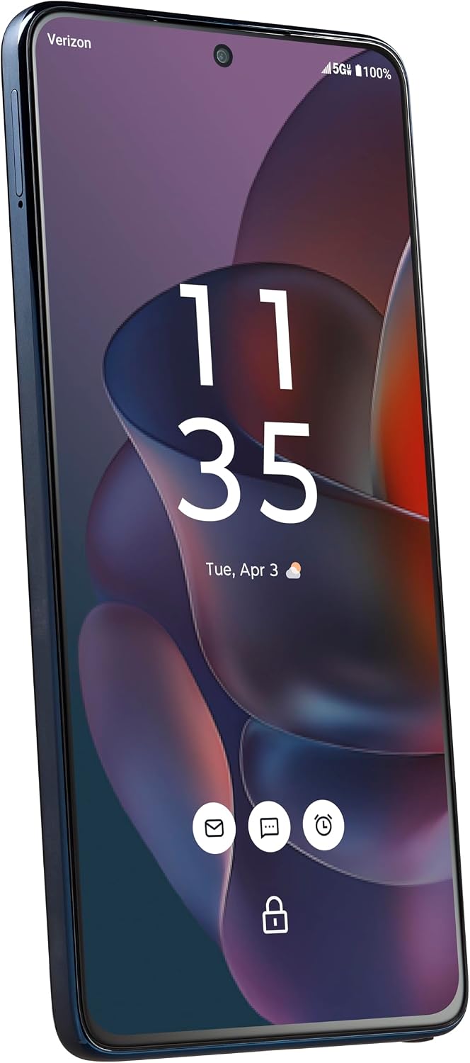 Motorola Moto G Stylus 5G (2025) 128GB (Tracfone) - PANTONE Gibraltar Sea (Renewed)