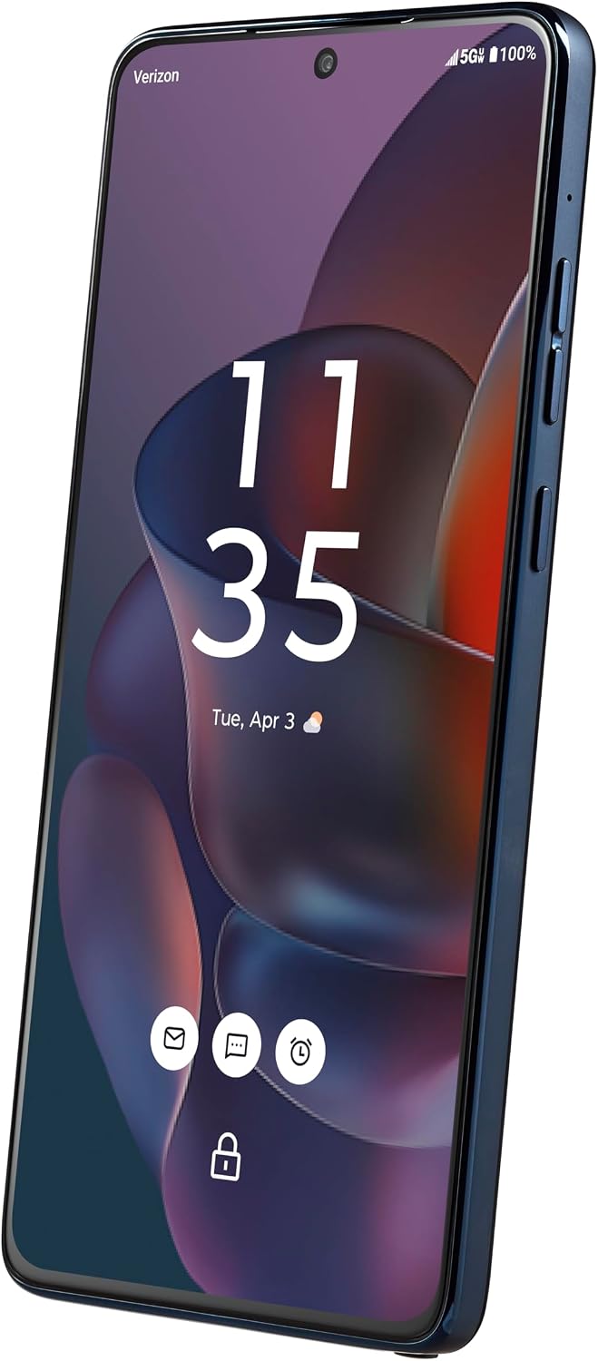 Motorola Moto G Stylus 5G (2025) 128GB (Tracfone) - PANTONE Gibraltar Sea (Renewed)