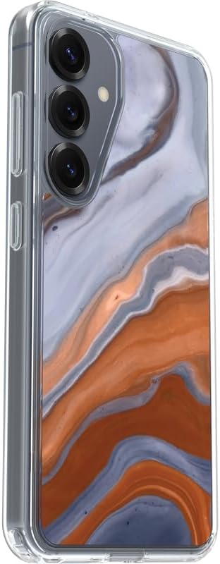 OtterBox SYMMETRY SERIES Clear Case for Galaxy S25 + - High Desert Agate (Renewed)