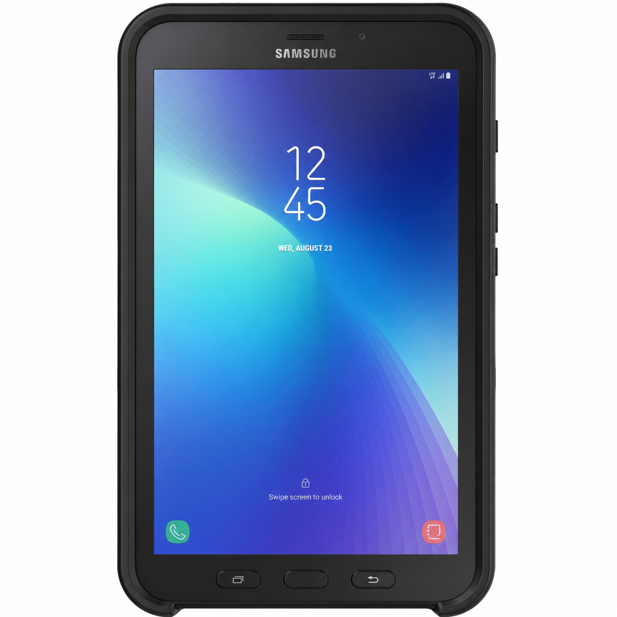 OtterBox uniVERSE SERIES Case for Samsung Galaxy Tab Active 2 - Black / Clear (Renewed)