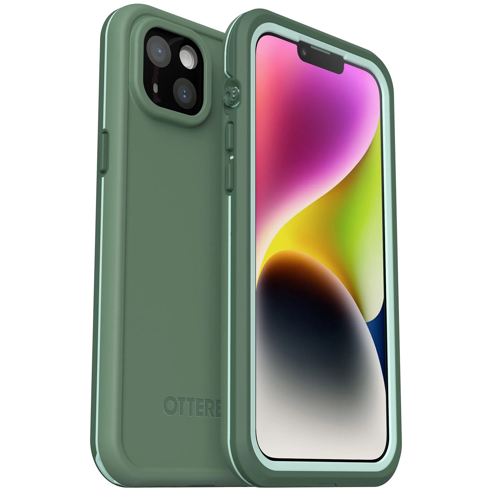 OtterBox FRĒ SERIES Case for 14 Pro - Dauntless (Green) (New)