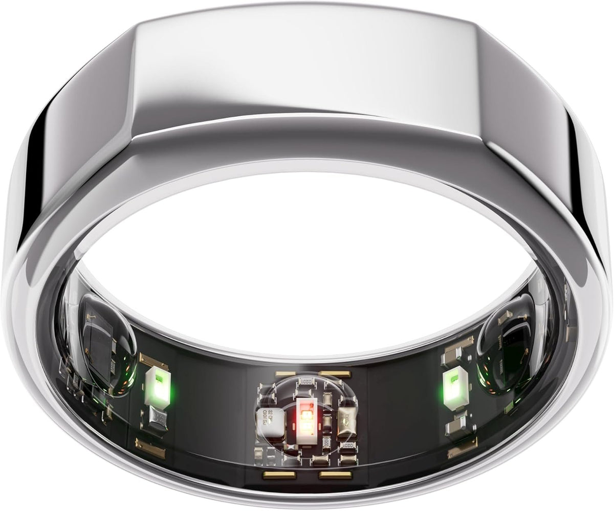 Oura Ring Gen3 – Size 9, Heritage – Silver (Pre-Owned)
