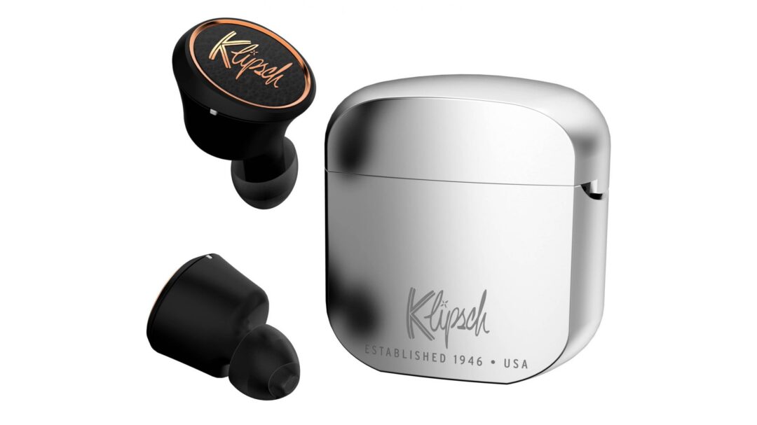 Klipsch T5 True Wireless In-Ear Headphones - Black/Silver (Pre-Owned)