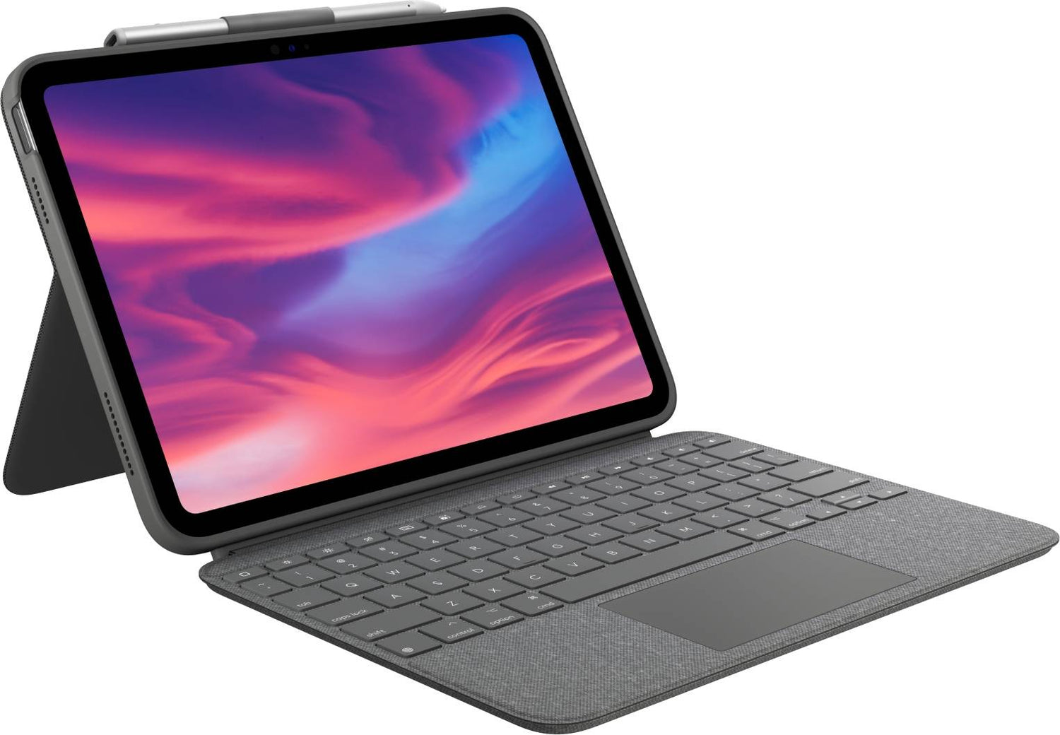 Logitech Combo Touch Keyboard Case for Apple iPad (10th Gen) - Oxford Gray (New)