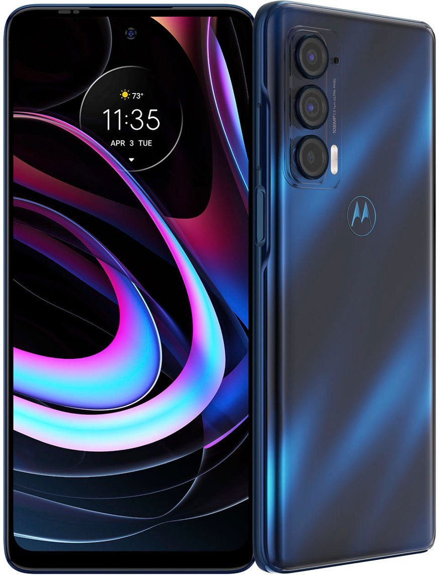 Motorola Moto Edge+ 256GB (Unlocked) - Cosmos Blue (Pre-Owned)