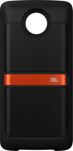 JBL SoundBoost Moto Mod Portable Stereo Speaker - Black (New)