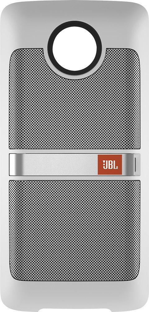 JBL SoundBoost MotoMod Portable Stereo Speaker For Moto Z - White (Certified Refurbished)