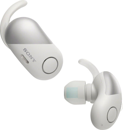 Sony WF-SP700N Sport True Wireless Bluetooth In-Ear Headphones - White (New)