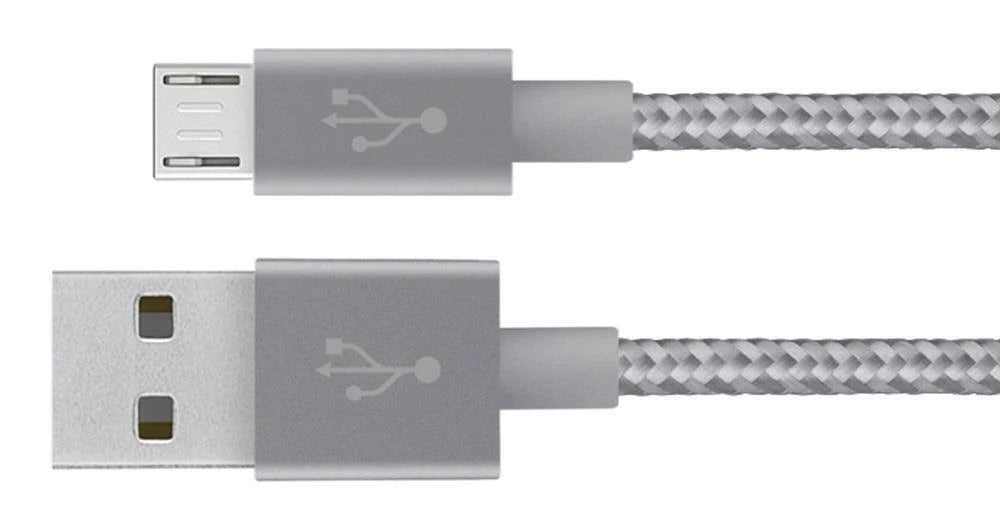 Belkin Mixit Braided Micro USB - 3M - Gray (New)