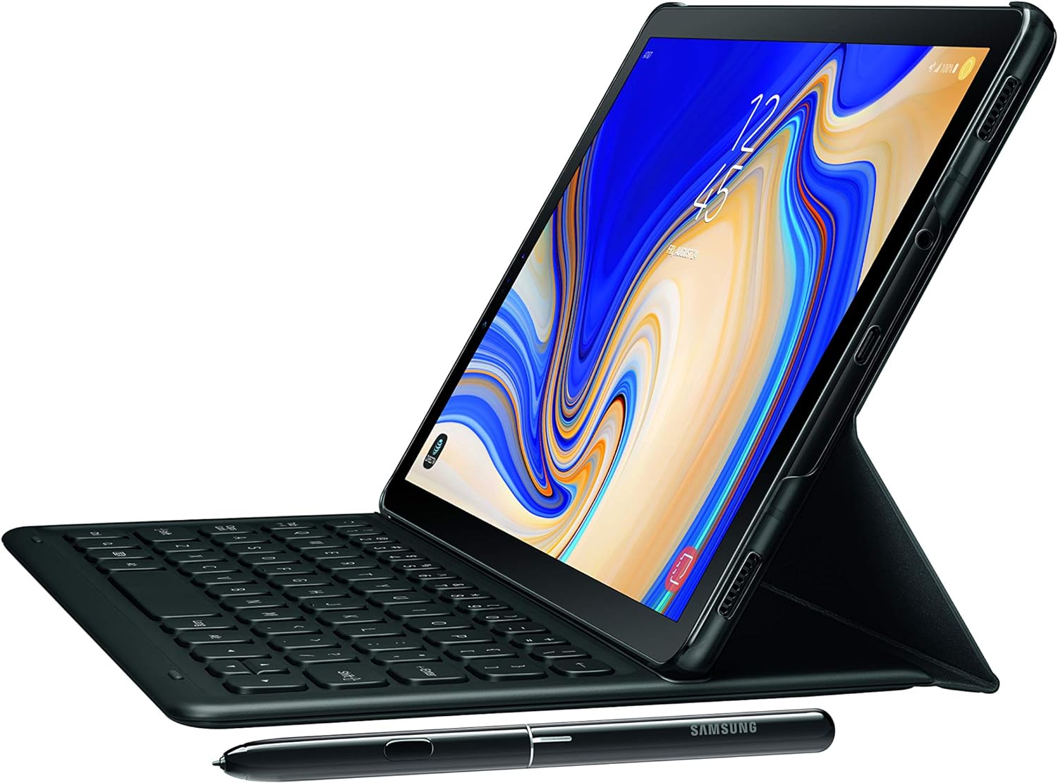Samsung Galaxy Tab S4 Book Cover Keyboard Black - Main Image