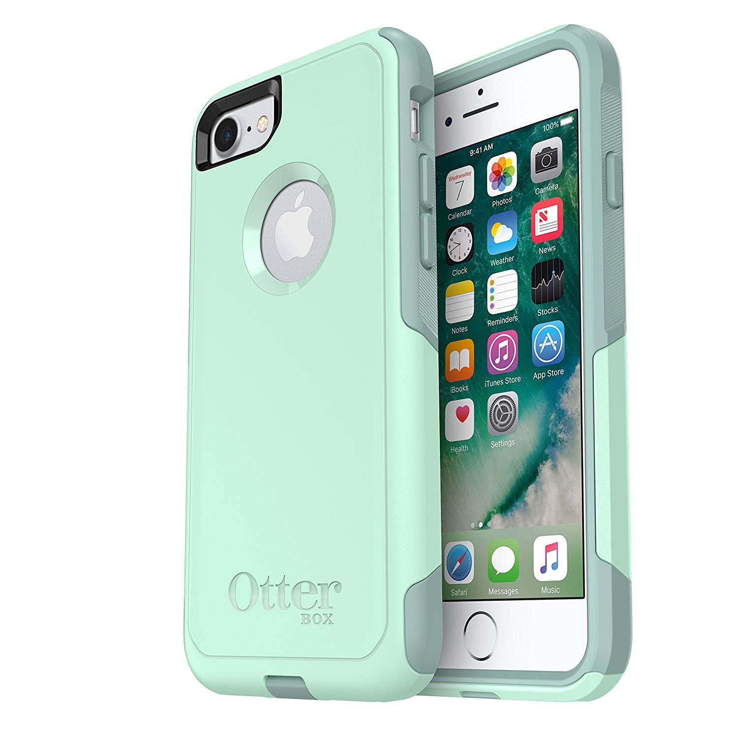 OtterBox COMMUTER SERIES Case for iPhone SE 2020 / iPhone 8 / iPhone 7-Ocean Way