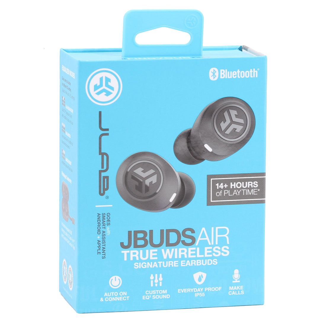 JLab Audio JBuds Air True Bluetooth Wireless In-Ear True Earphones - Black (New)