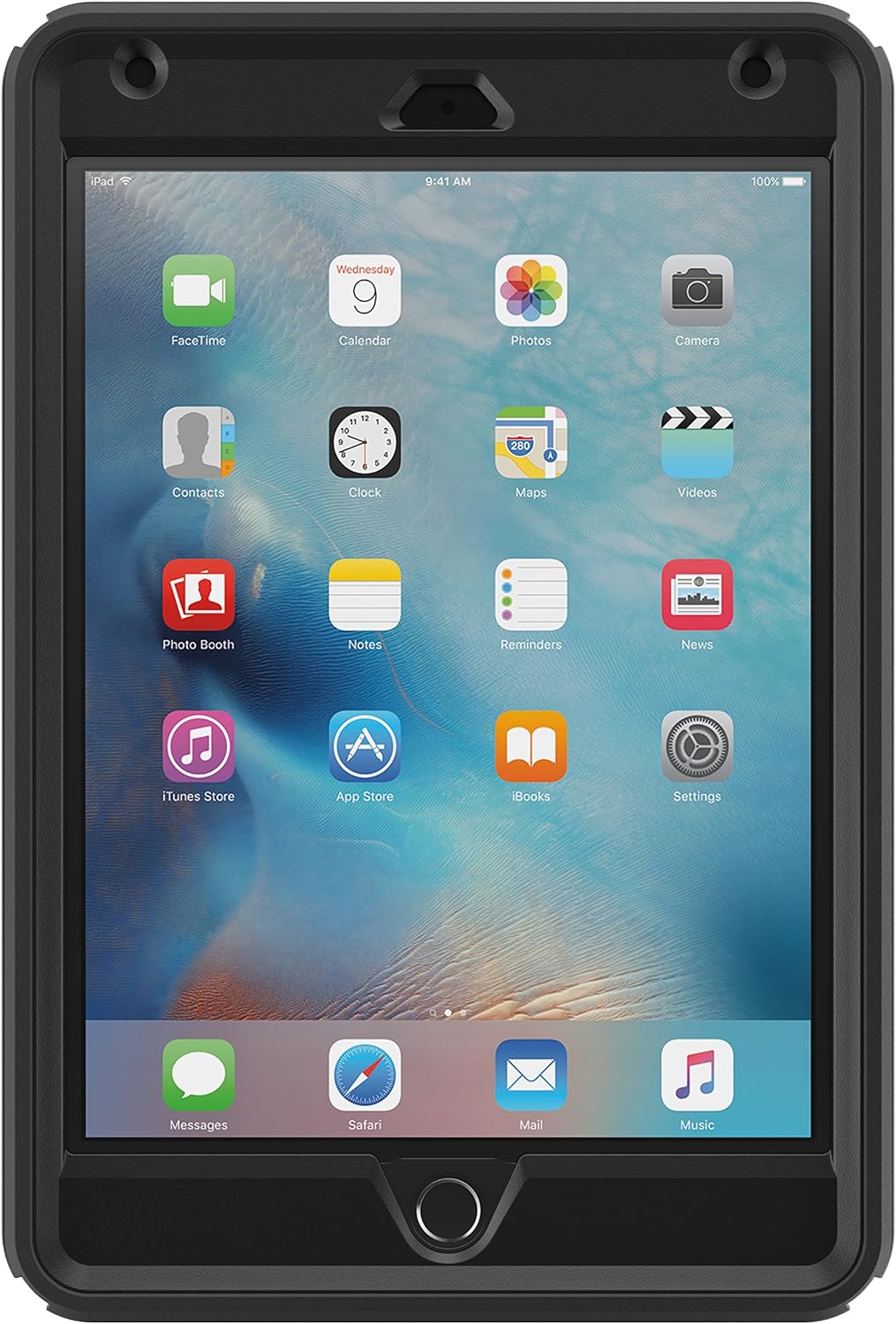 OtterBox DEFENDER SERIES Case for Apple iPad Mini 4 - Black (New)