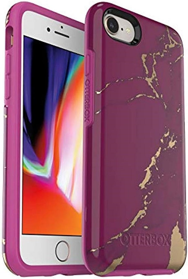 OtterBox SYMMETRY SERIES Case for Apple iPhone 7/8 - Purple Marble (New)