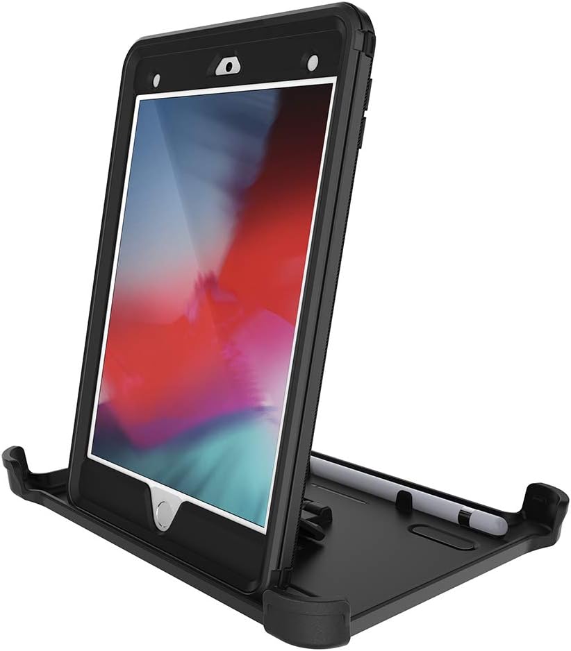 OtterBox DEFENDER SERIES Case & Stand for iPad Mini 5th Gen - Black (New)