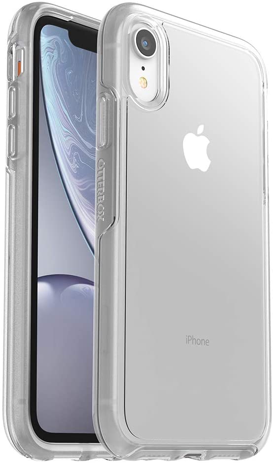 OtterBox SYMMETRY SERIES Case &amp; Alpha Glass Bundle for Apple iPhone XR - Clear (New)
