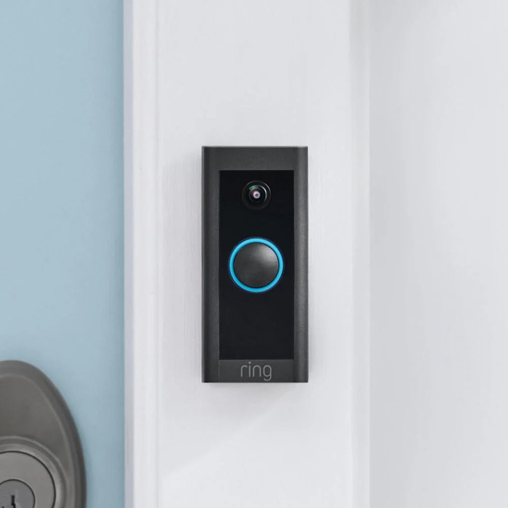 Ring Wi-Fi Video Wired Doorbell - Black (New)