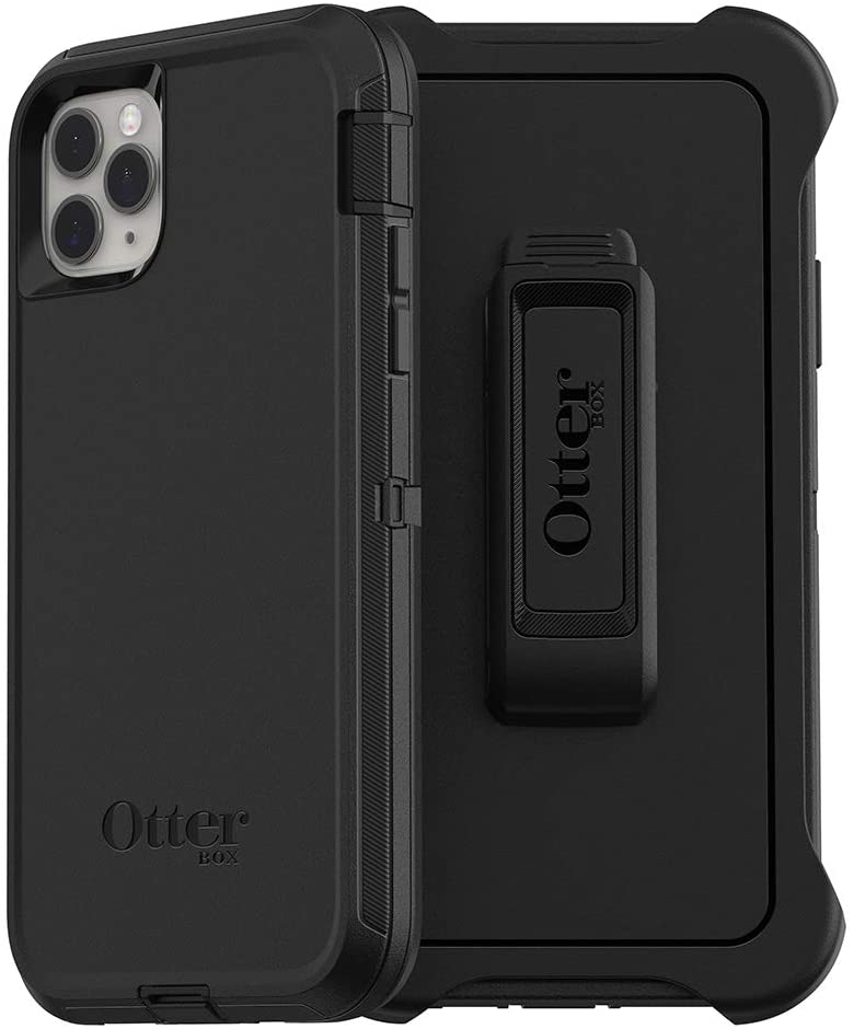 OtterBox DEFENDER SERIES Case &amp; Holster for Apple iPhone 11 Pro Max - Black (New)