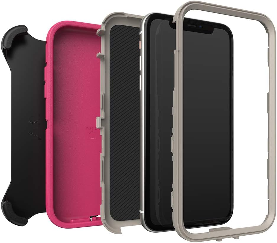 OtterBox DEFENDER SERIES Case & Holster for Apple iPhone 11 - Lovebug Pink (New)