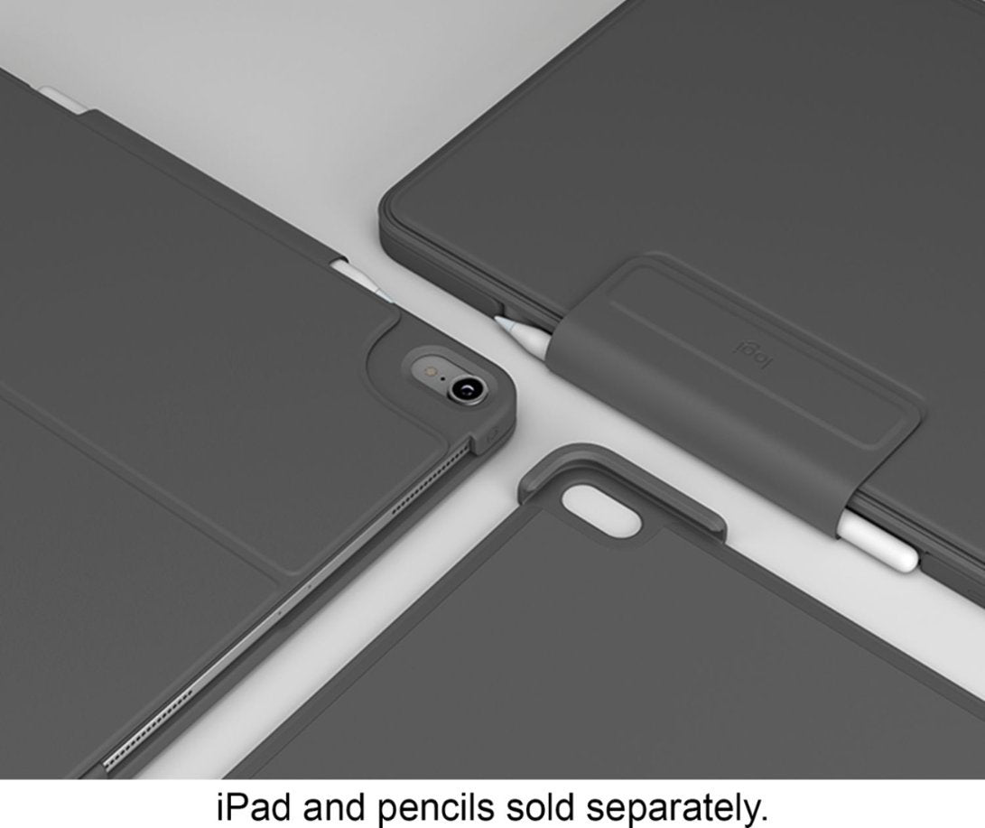 Logitech Slim Folio PRO Keyboard Case For iPad Pro 11-inch - Black (New)
