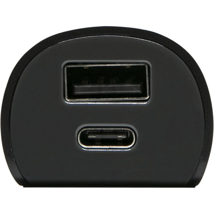 OtterBox Dual Port USB-A/USB-C Car Charger - Black (New)