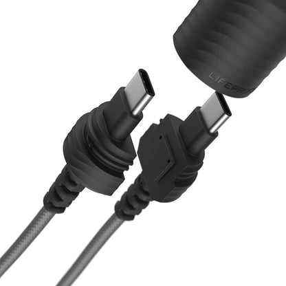 LifeProof LIFEACTIV USB-C to USB-C Lanyard Cable - Black (New)