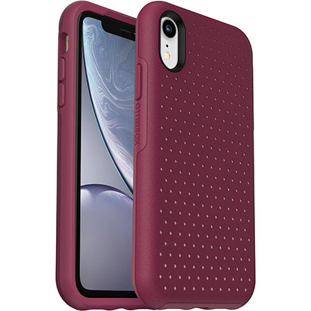 OtterBox Ultra Slim Hard Cover Texture Case for Apple iPhone XR - Berry Splash (New)