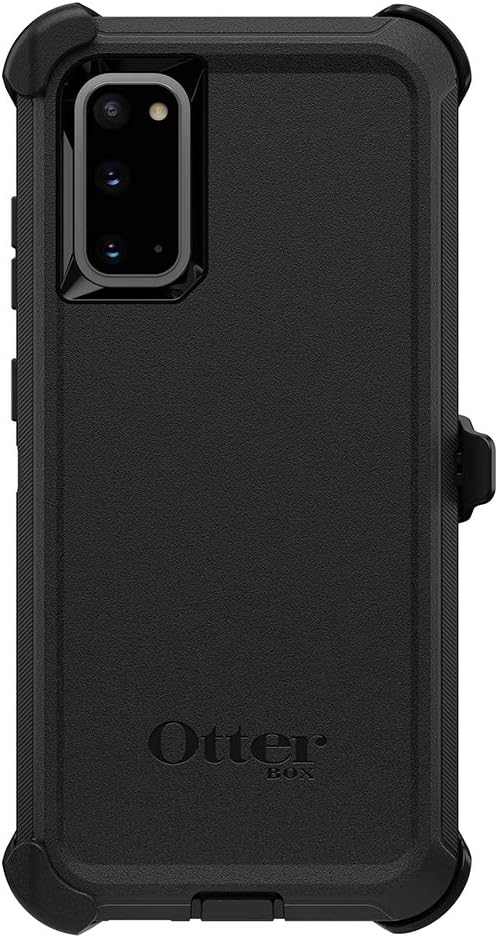 OtterBox DEFENDER SERIES Case &amp; Holster for Samsung Galaxy S20/S20 5G - Black (New)