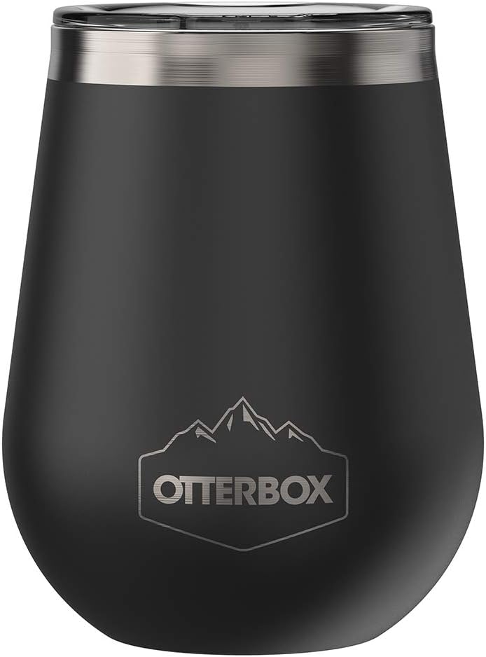 OtterBox ELEVATION SERIES 10oz Wine Tumbler w/out Closed Lid - Silver Panther (New)