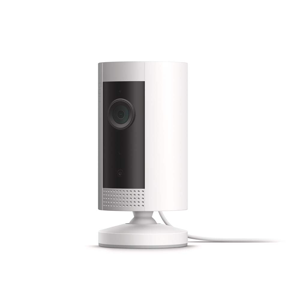 Ring Indoor Plugin 1080p Wifi Motion-Activated Security Camera - White (New)