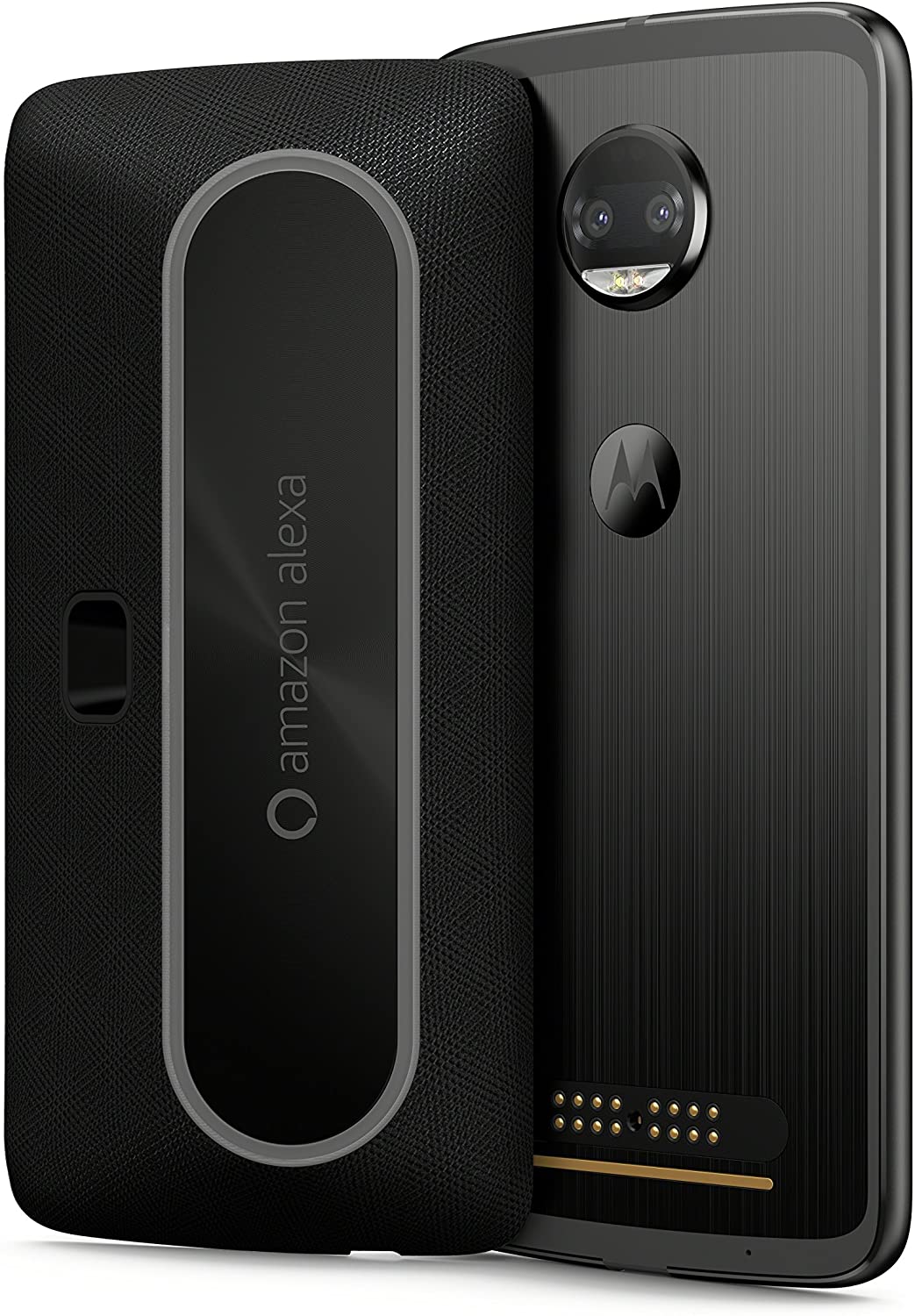 Motorola Moto Smart Speaker with Amazon Alexa for Moto Z, Moto Z Play - Black (New)