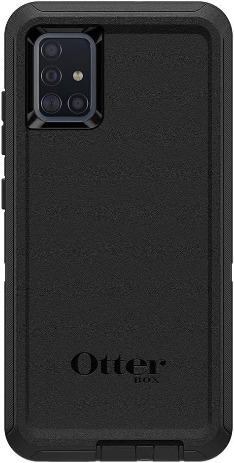 OtterBox DEFENDER SERIES Case &amp; Holster for Samsung Galaxy A51 - Black (New)