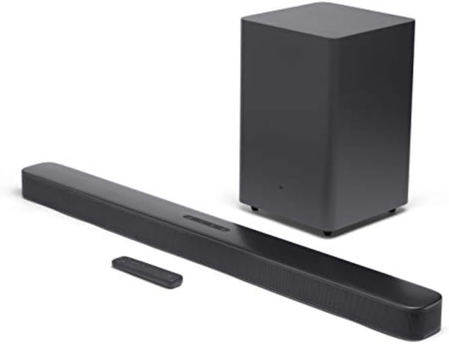 JBL 2.1-Channel 300W Soundbar System with 6-1/2&quot; Wireless Subwoofer - Black (New)