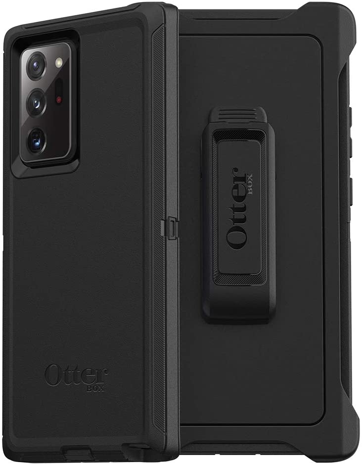 OtterBox DEFENDER SERIES Case &amp; Holster for Galaxy Note20 Ultra 5G - Black (New)