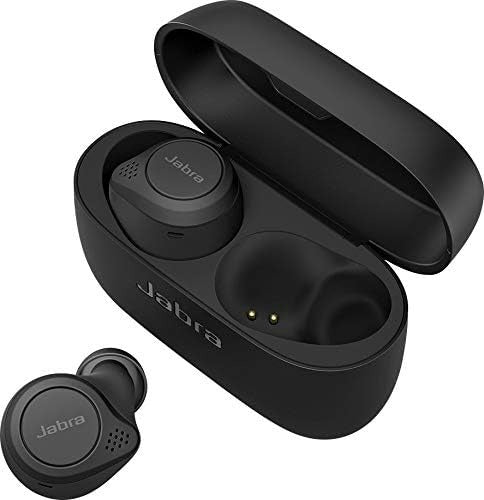Jabra Elite 75t True Wireless Bluetooth Earbuds with Charging Case - Black (New)