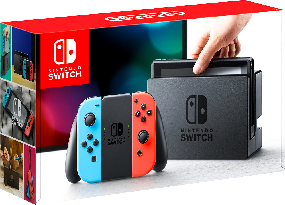 Nintendo Switch 32GB Console - Neon Red/Neon Blue (New)