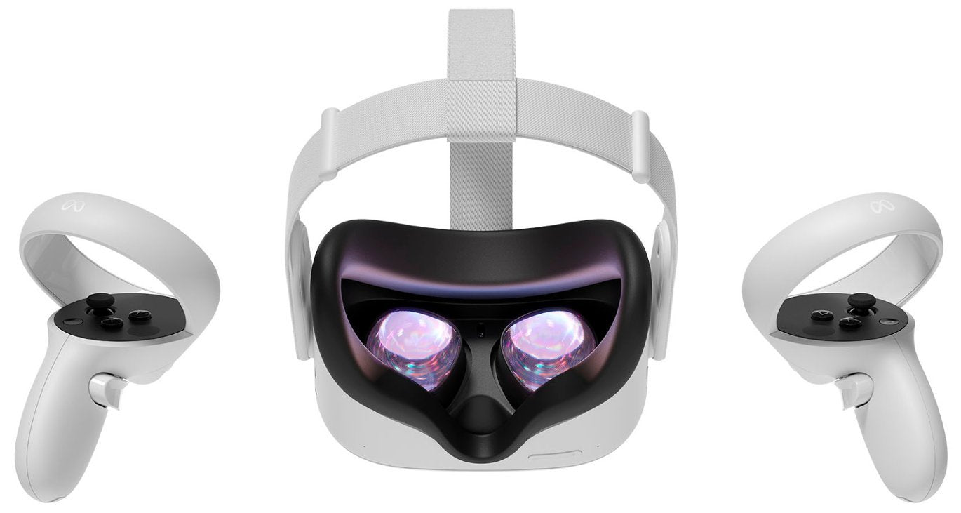 Oculus Quest 2 Advanced All-In-One Virtual Reality Headset - 256GB - White (Refurbished)