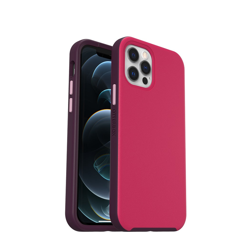 OtterBox Slim Case with MagSafe for Apple iPhone 12/12 Pro - Pink Robin (New)