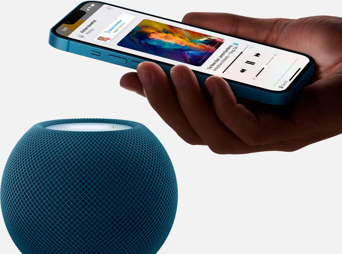 Apple HomePod Mini, MJ2C3LL/A - Blue (New)