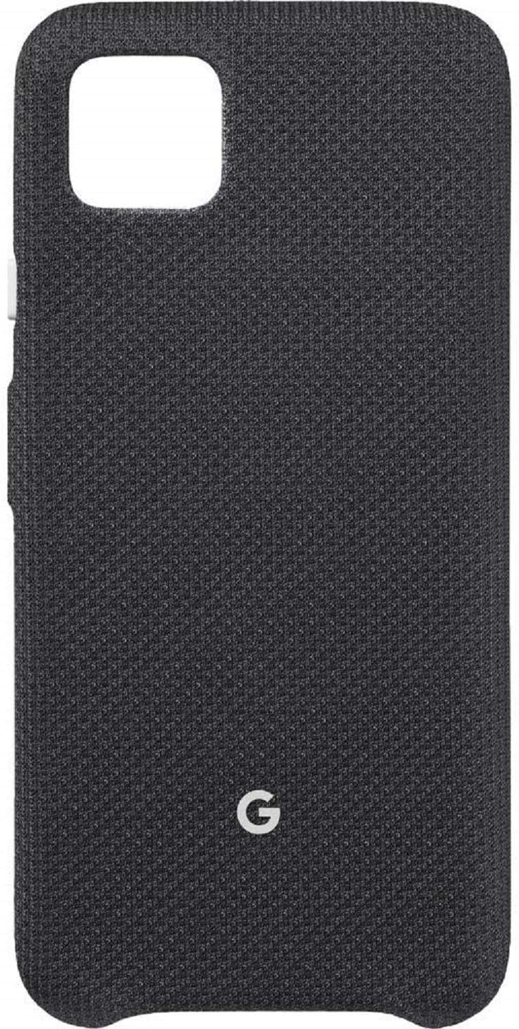 Google Fabric Case for Google Pixel 4 - Just Black (New)
