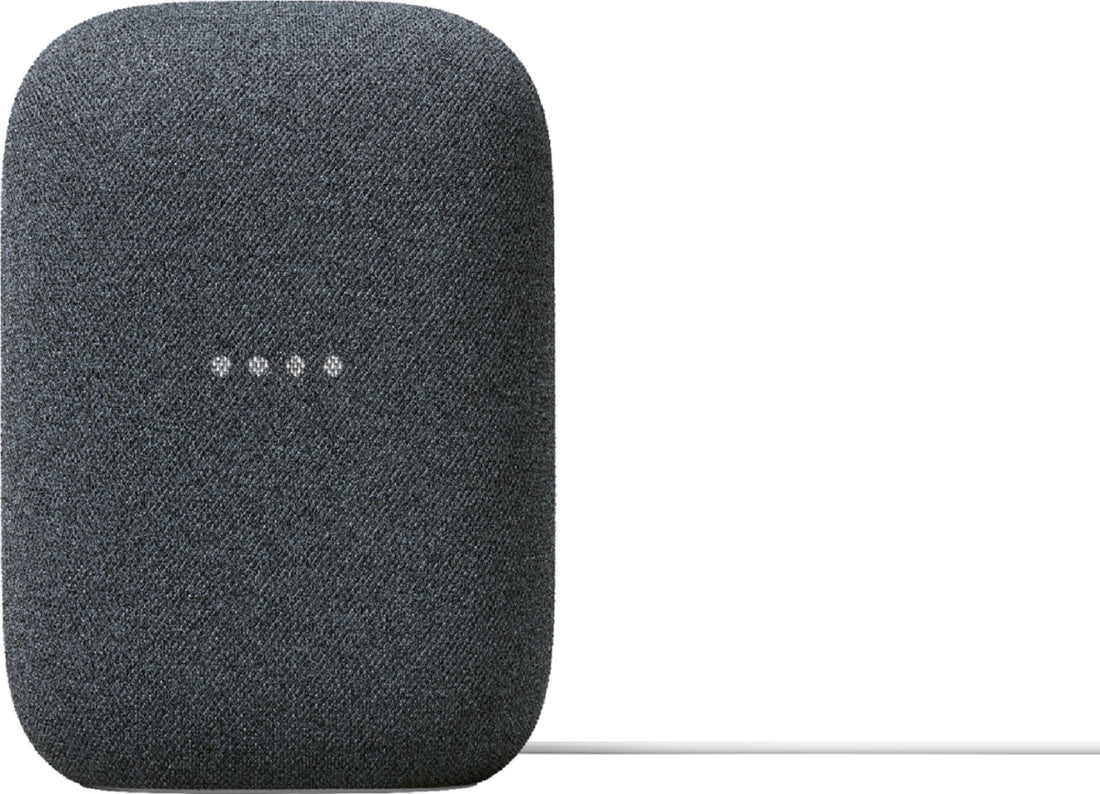 Google Nest Audio Smart Speaker with Google Assistant, GA01586-US - Charcoal (Certified Refurbished)